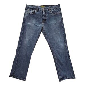 Urban Star Jeans Men's 38x30 Blue Straight Leg Stretch Denim Classic Casual EUC